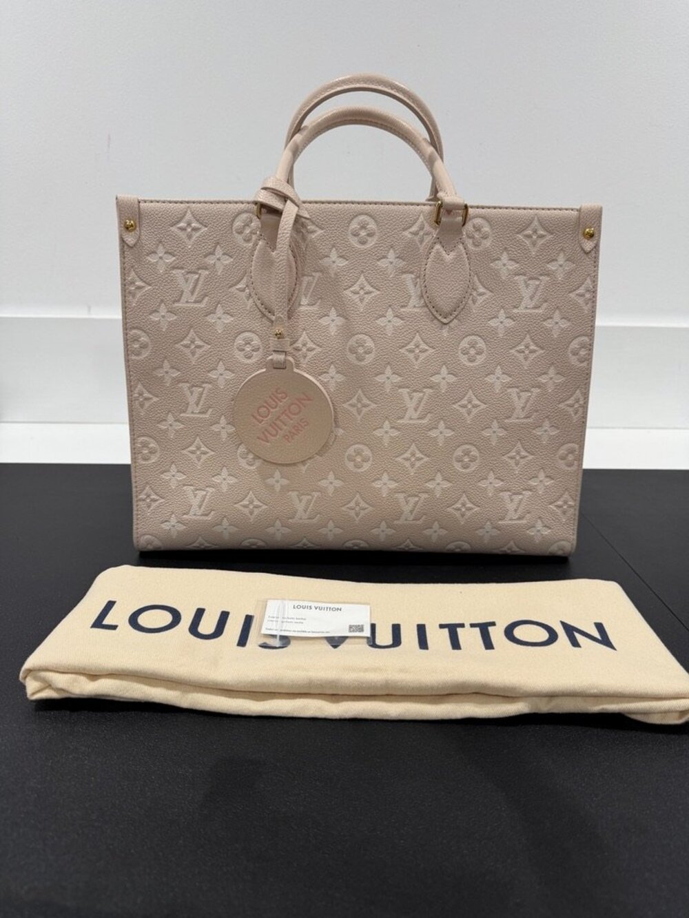 Louis Vuitton Empreinte Monogram Sprmg I The City OnTheGo MM Tote Bag (JB1492)